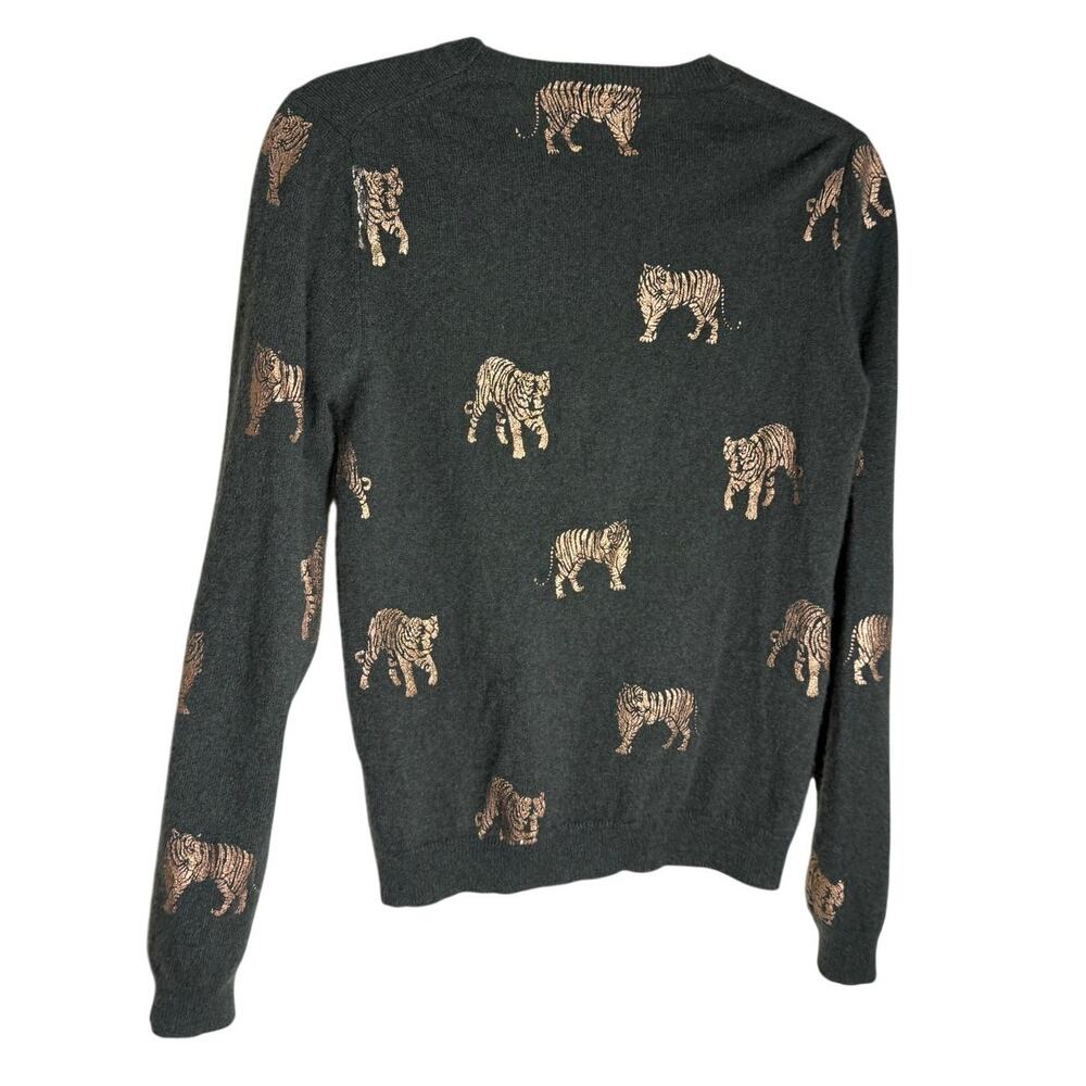 Brodie Cashmere Tiger Sweater Women's Sz. S - Picture 4 of 4